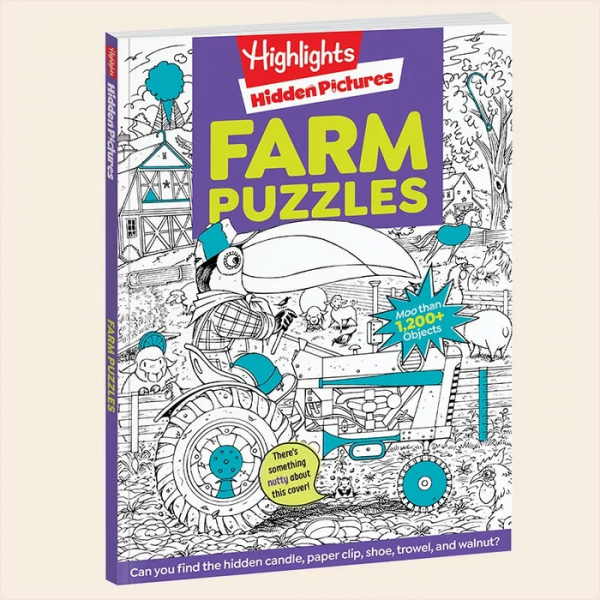 HIDDEN PICTURES FARM PUZZLES